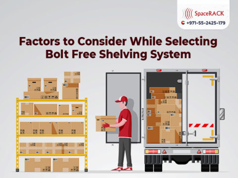 bolt free shelving system